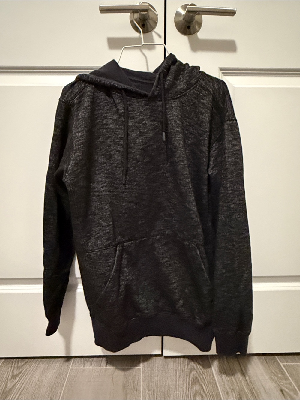 bcg Black Marled Hooded Sweatshirt